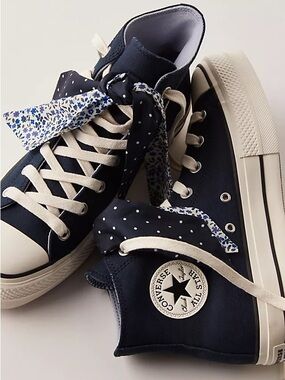 Converse Black High-Top Platform Canvas Sneakers